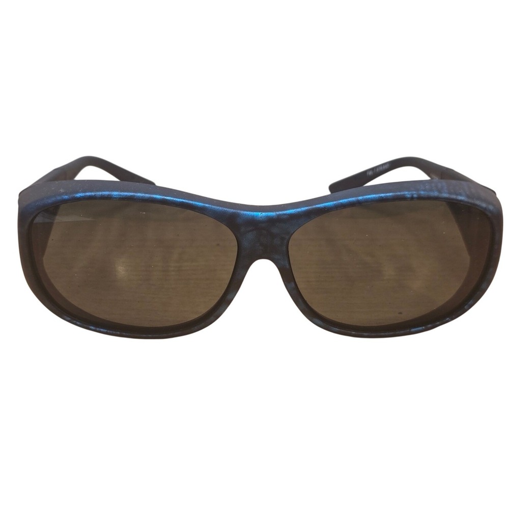 Vintage Glasses Blue Ink Cocoons polarized fitover Flex2Fit Slimline‎ Sunglasses